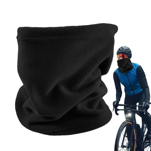 Qurygin Polaina para el cuello, bufanda para cubrir la cara, forro polar grueso y resistente al viento, para deportes, hombres y mujeres, uso en invierno, ciclismo, snowboard, esquí, patinaje sobre