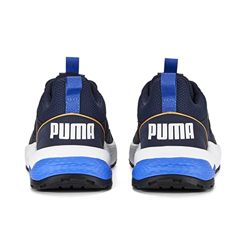 PUMA PUMA Men's ANZARUN 2.0 Sneaker, PUMA Navy-Desert Clay-PUMA White, 10.5
