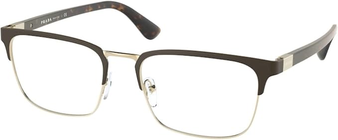 Amazon.com: Gafas graduadas Prada PR 54 TV 01U1O1 Mate Pulido/Oro Pálido :  Ropa, Zapatos y Joyería