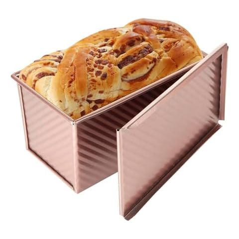 Eidoct Non-Stick Pullman Loaf Tin with Lid Cover