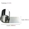 Argento Acciaio Inossidabile Lamiera Sottile Foglio 0.1 X100X1000Mm