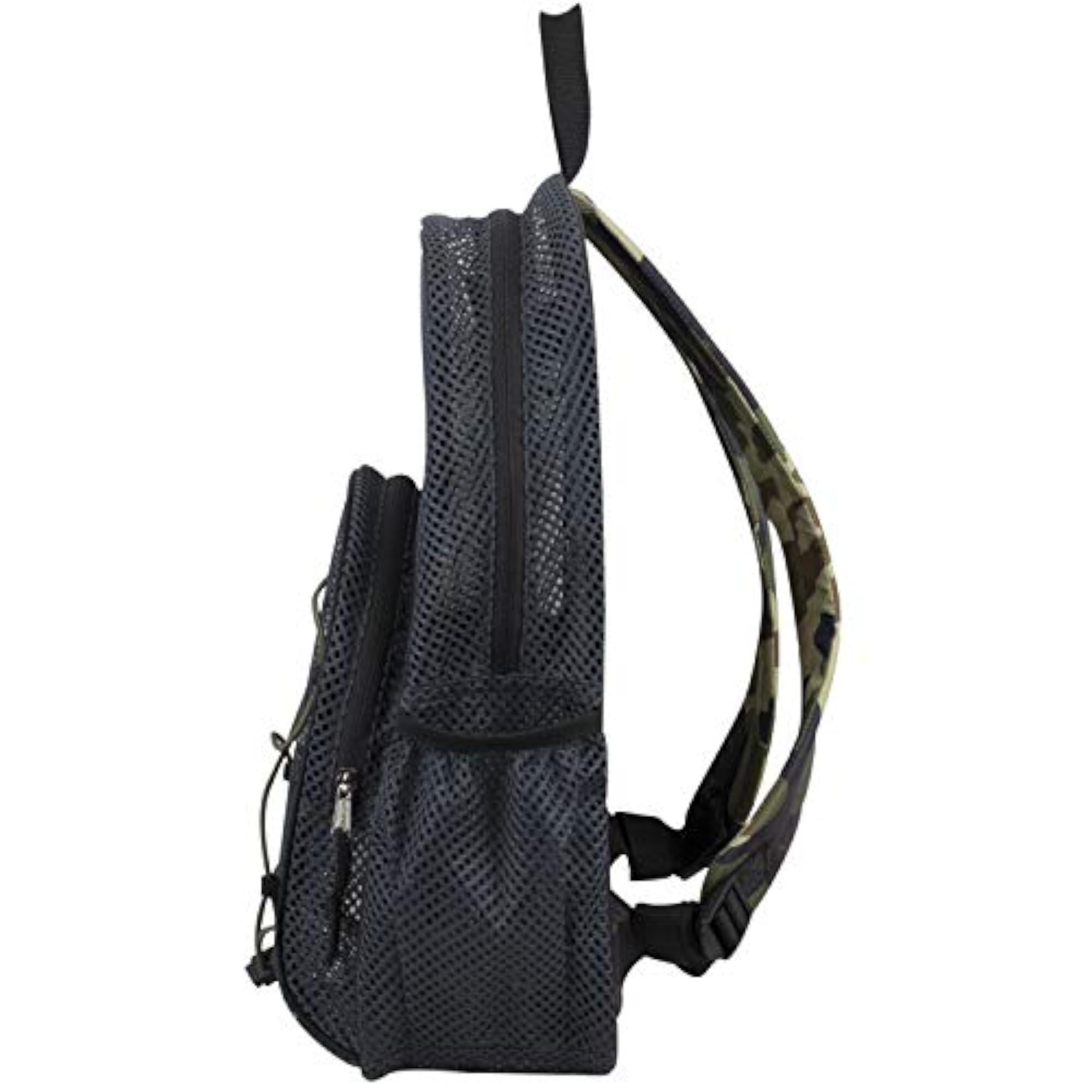 Mesh Bungee Backpack with Padded Straps
