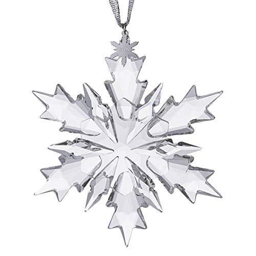 Siyouki Chrismats Gift Fantasy Elf Pendant, Crystal Snowflake Christmas Ornaments，Crystal Hanging Decorations (Clear) #TOP2