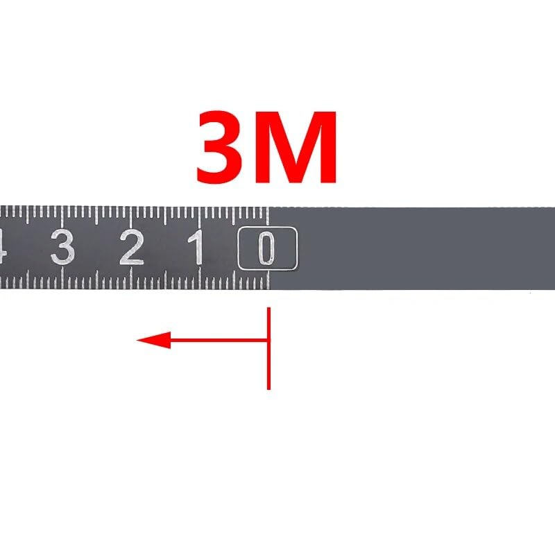 Cinta métrica adhesiva 3 m acero inoxidable 304 miniatura 2