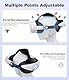 Leichtes Headstrap kompatibel mit Quest 3/3S/ Quest 2, Komfortables VR Elite Band für Meta Quest 3/2-Zubehör, Verstellbarer Bandersatz, Verbesserte Unterstützung und Komfort