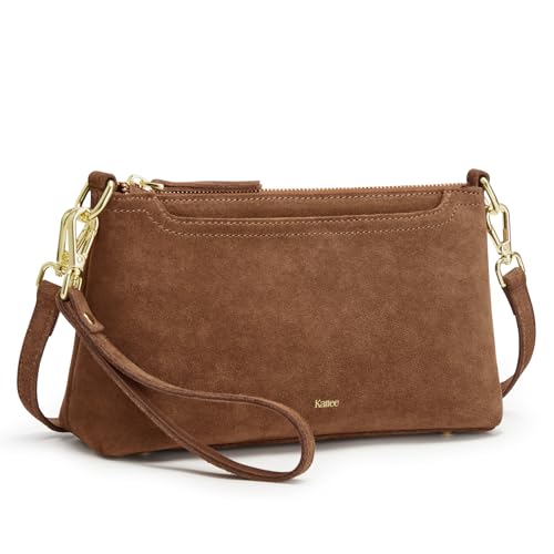 Kattee Suede Leather Crossbody
