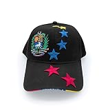 Z Zelvox Venezuelan Classic Baseball Cap Unisex, Adjustable Peaked Sandwich, (Gorras Clasicas de Venezuela) (Black)(1 UND)