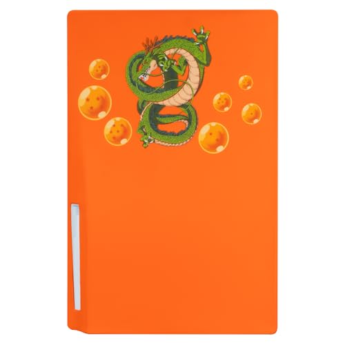 FRTEC - Coque en Silicone pour Console PS5, édition Disque, Design Dragon Ball Z, Anti-poussière et Anti-Rayures, Double Coque en Silicone PS5, Installation Facile (Original)