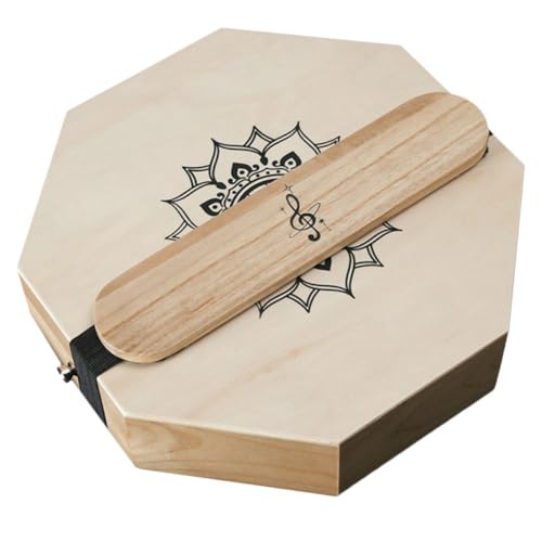 Instrument de percussion debutant pour apprendre le cajon octogonal en bois