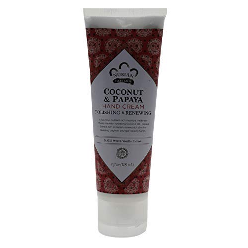 Nubian Heritage Hand Cream, Coconut Papaya, 4 Ounce image 4