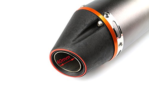 image for JFG RACING STONEMEN Full Exhaust Muffler System Slip On For CRF150F CR