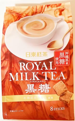 Milk Tea Powder, Okinawa Brown Sugar, Hokkaido Milk Powder, 8
