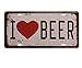 Produktbild ainiqingjie Blechschild Metallplatte Autonummer Zinn Logo Bar Pub Cafe Home Decor 20 * 30cm