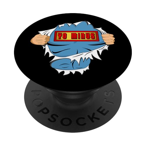 Butin de Super-héros YO Minus PopSockets PopGrip Adhésif