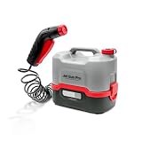 Errecom JET GUN PRO, Tragbarer Akku-Hochdruckreiniger, 8-L-Wasserbehälter, 3-m-Spiralschlauch...