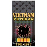 CSI Rap-a-Cap Seamless Face Mask & Multifunctional Headwrap - Tonal Flag Vietnam Veteran