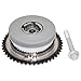 Engine Variable Timing Sprocket Cam Camshaft Phaser Gear of 2 pcs Replacement for Compatible with Chevy Buick GMC GM 2.0L 2.4L Replace# 12621505 12578515