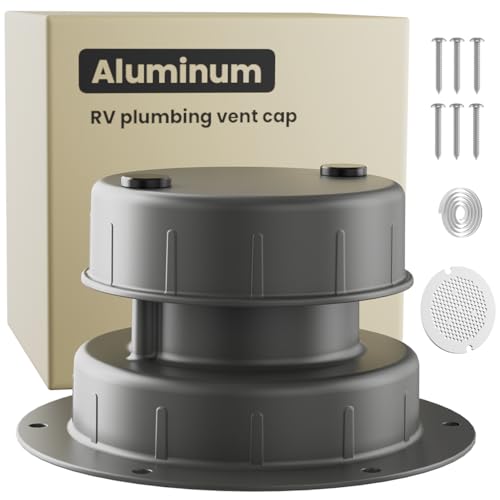 Safoner Aluminum RV Roof Vent Cover- Metal Replacement for Plastic