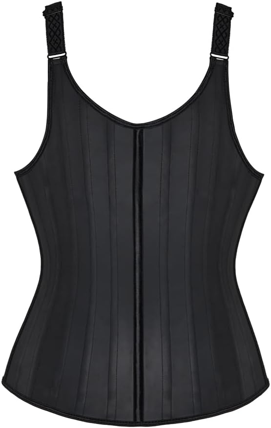 Latex Waist Trainer Corset 25 Steel Boned 6 Rows Underbust Corset Vest Waist Cincher Hourglass Body Shaper