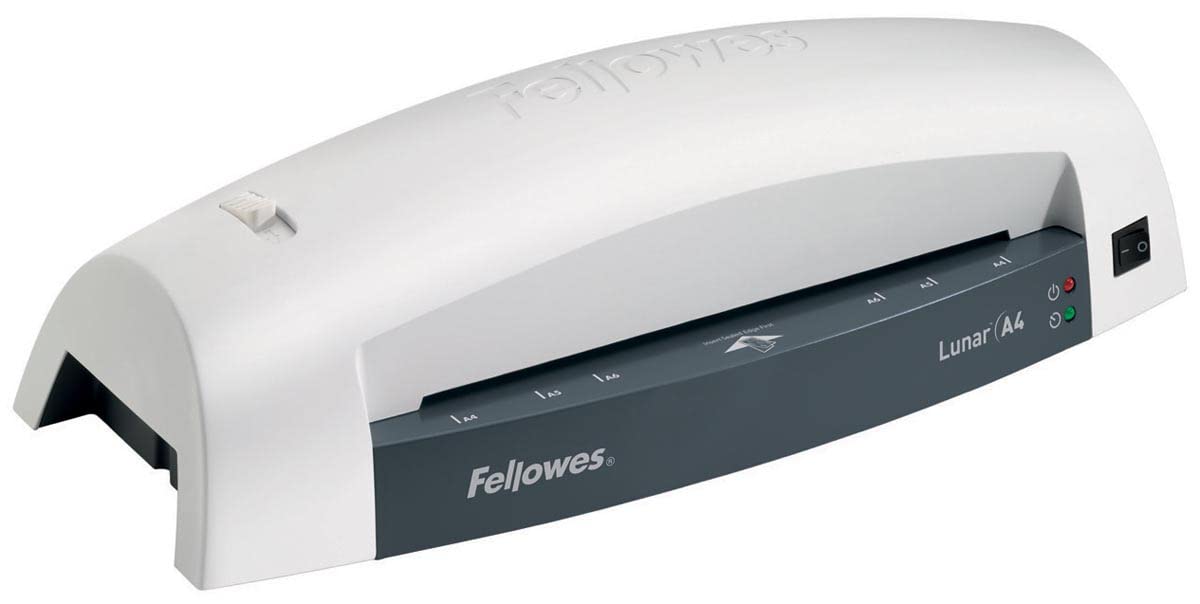 Fellowes Lunar A4 - Plastificadora de documentos, hasta 125 micras, uso ocasional, libre de atascos