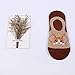 Produktbild nbvmngjhjlkjlUK Cartoon Baby Mädchen Jungen Söckchen Weiche Unsichtbare Socken Sommer Baumwolle Atmungsaktives Kleinkind Low Cut Socken (Khaki)