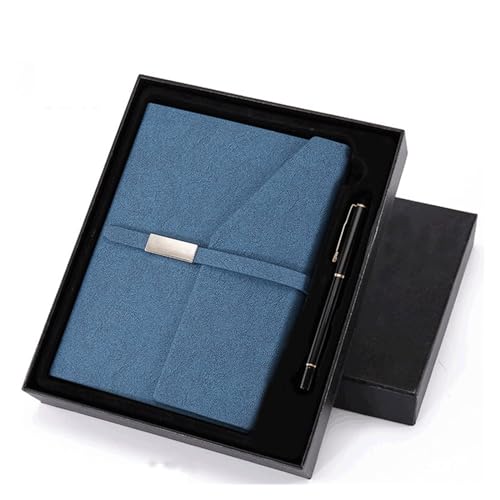 GFHSKRPL Triplex Diary Notebook Business Set Notebook Study Notes Office Notes Life Records(D)