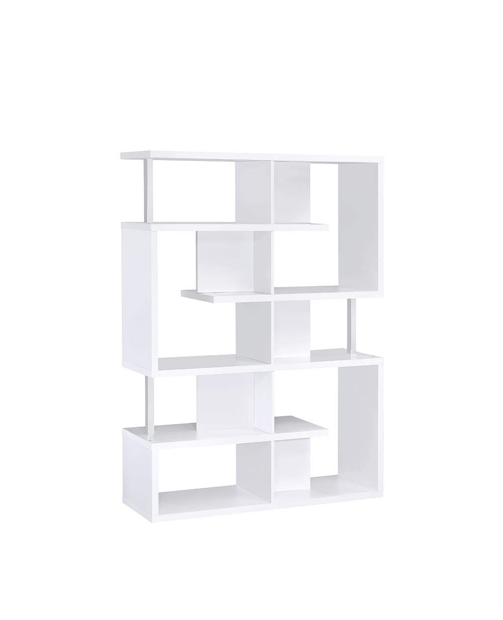 MYCO Furniture Oleisa Bookshelf, White
