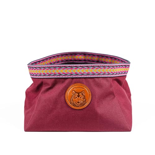 Wilderdog Backpacking Bowl - Holds Food & Water Up to 64oz - Huckleberry