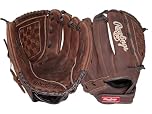 Rawlings P125BFL-6/0 Right-hand baseball glove Campo externo - Guantes de béisbol (Right-hand baseball glove, Campo externo, 12.5", Específico, Adulto, Marrón)