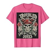 Who Cares Dares Biker Rock Band Pirate Skull Pistols Cool Original Artwork Lightweight, Classic fit, Double-needle sleeve and bottom hem