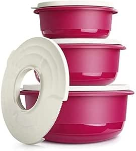 Tupperware Mix-N-Store Krug-Set 2-tlg. - Mintgrün & Pink BPA-frei