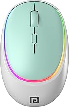 Portronics Toad IV Bluetooth Mouse with 2.4 GHz Wireless (Dual Connectivity), Rechargeable, Connect up to 3 Devices, RGB L