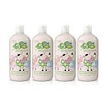 Baylis & Harding Funky Farm Kids Bathtime Bath and Shower Gel 1 Litre, (Pack of 4) - Vegan Friendly