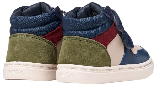Geox Baby Boy B NASHIK Boy A Baskets Beige/Bleu Marine Taille 24_EU