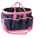 in 2-Farben Optik Putztasche groß, blau-pink