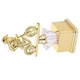 Inspirer les jeunes cyclistes : conçu spécifiquement pour les compétitions pour enfants, ce trophée de vélo sert de récompense encourageante, offrant aux jeunes cyclistes un symbole tangible de leurs réalisations, coupe de récompense cycliste, mini trophées de récompenses