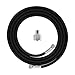 Premium-Quality 10-Ft Braided Airbrush Air Hose 1/8" - 1/4"