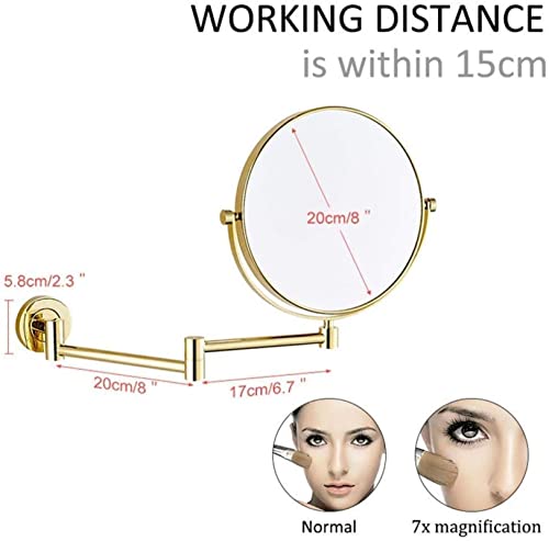 Miroir loupe 7X pivotant pour éviter les défauts de rasage - 4