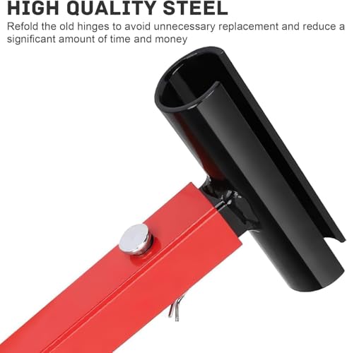 Türscharnier-Einstellwerkzeug-Set aus Kohlenstoffstahl mit 4 Größen (15/18/21/25mm), Standhahnschlüssel, Standhahnmutterschlüssel, für das Einstellen von Türscharnieren