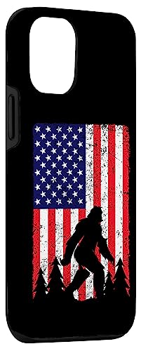 Iphone 12/12 Pro Patriotic Bigfoot 4Th Of July American Usa Flag Bigfoot Case #TOP2