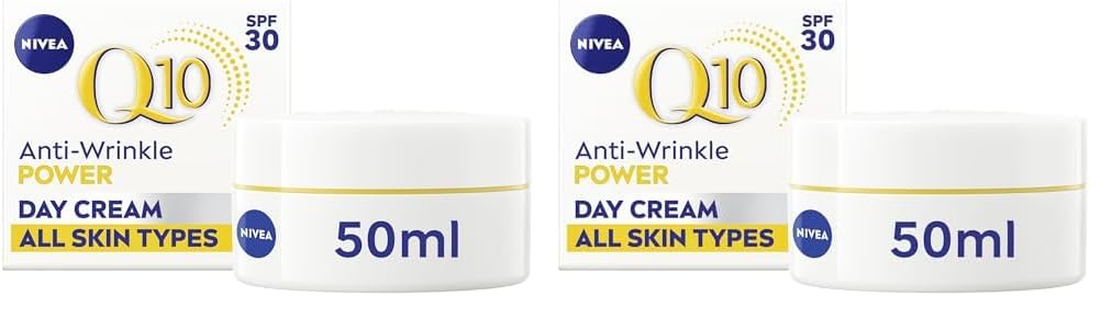 NIVEA Q10 Anti-Wrinkle Power SPF30 Firming Day Cream (50ml), Facial Moisturiser to Reduce Wrinkles, Firming Cream to Nourish and Achieve Firmer Skin in 7 Days — view 23