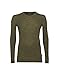 Produktbild Dilling Langarmshirt aus natürlicher Merinowolle für Herren Dunkelgrün meliert M