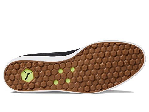 Image of Puma Golf Men's Fusion Classic Golf Shoe, Puma Black-Puma Black, 10.5