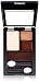 Maybelline Expert Wear Eyeshadow Quads, Natural Smokes, 0.17 oz.