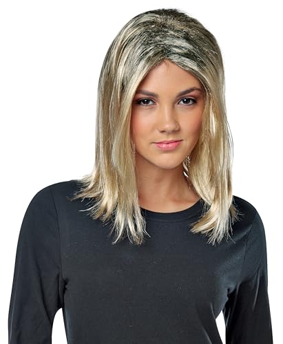 Rasta Imposta Women's Bad Girl Blonde Wig, Blonde, One Size