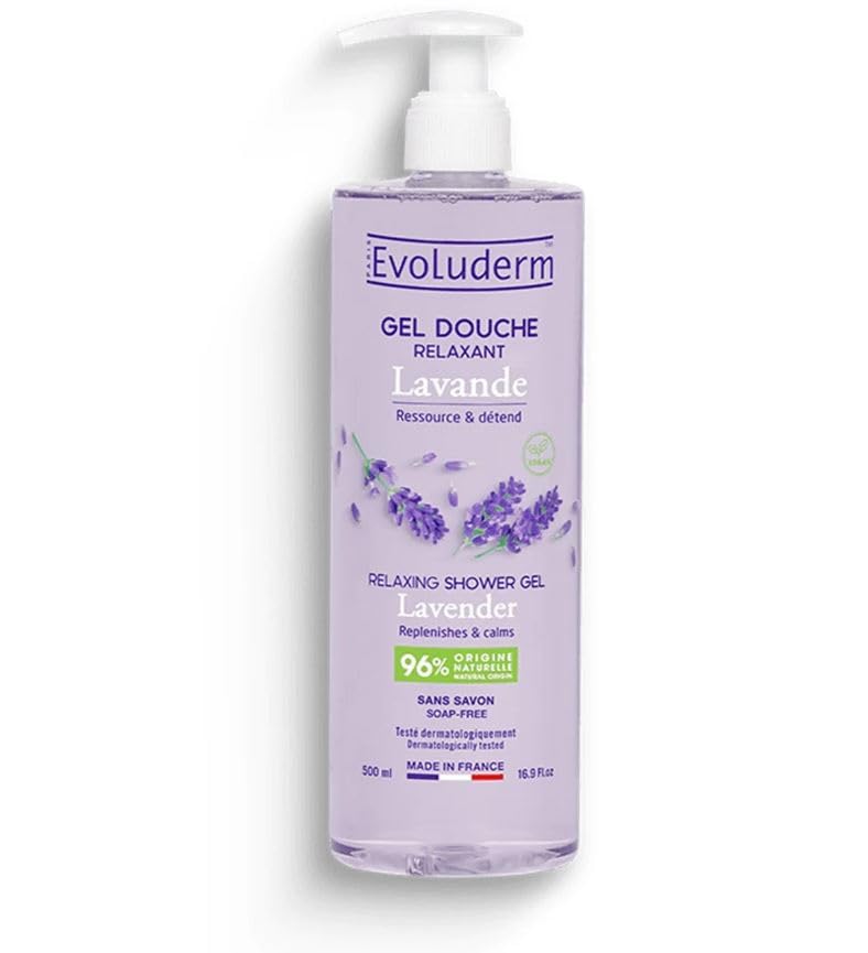 Evoluderm Lavender Shower Gel 500ML