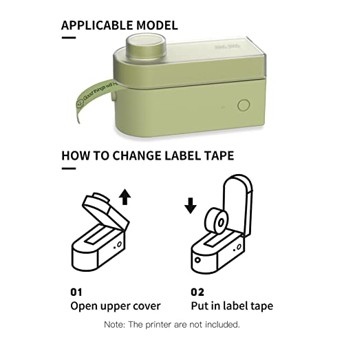 yeacher Adesivo Fabricante de Etiquetas de Papel Impressora Térmica de Papel Fita de Adesivo Nome Cl