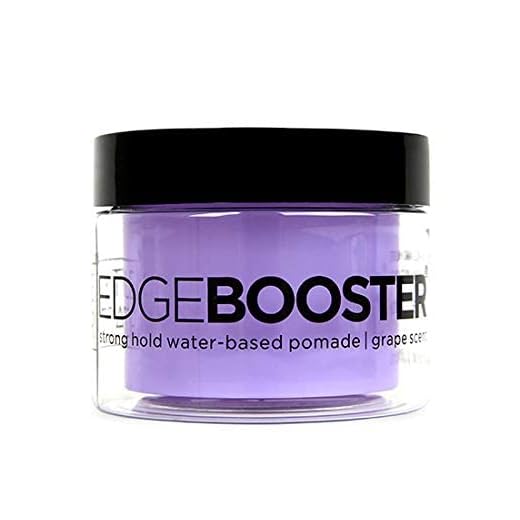 Style Factor Edge Booster Strong Hold Water-Based Pomade 3.38oz - Grape Scent