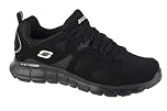 Skechers Boy's Vim- Turbo Ride Trainers, Black Black Bbk, 4 UK