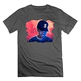 Men's Chance The Rapper Coloring Book 100% Cotton O Neck T-Shirt DeepHeather US Size 3X
